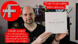 The Fanatic Reviews: WallZap - an accessory for hanging and displaying board games on your walls