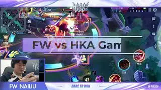 【選手視角】世一野 FW Zhan 沉著冷靜不畏HKA挑戰無情處理🔥《Garena 傳說對決》