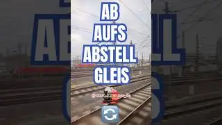 Deutsche Bahn Abstell Gleis G&uuml;terzug Bahnsteig Umdrehen Zug Eisenbahn Chaos Ansage