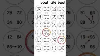 Depiw konn jwe bolet mete tablo saa sou telefon ou #boul #r&eacute;sultat #maths #lotto #florida