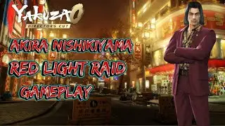 Yakuza 0 Director's Cut (PS5) Akira Nishikiyama Red Light Raid Gameplay