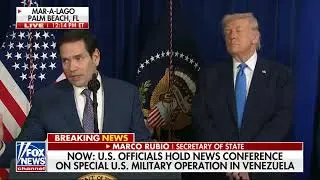 Marco Rubio & Trump Address Special Military Operation in Venezuela | Mar-a-Lago Update
