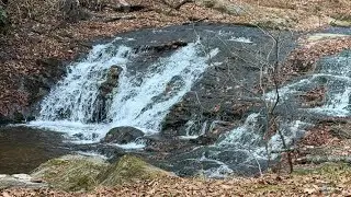 Waterfall Creek looking for GOLD!! Boone,NC #live #gold #goldprospecting #mountains #waterfall