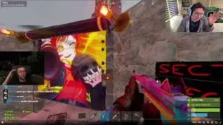 xoda reacciona al enfado de xokas con yamber en rust bellum 3 conquest