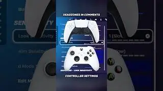 НАСТРОЙКИ контроллера = Aimbot 🎯 #fortnite #shorts