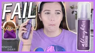 OMG... URBAN DECAY ULTRA MATTE SETTING SPRAY | WEAR TEST & REVIEW