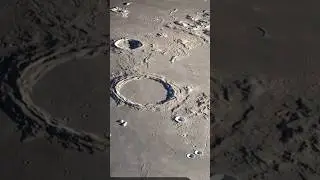 4K ZOOM INTO THE MOON CRATER #mooncraters #crater #shorts #astronomy