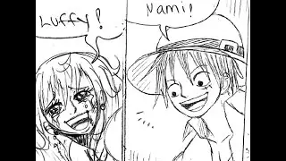 La familia de Luffy y Nami - Capítulo 12 - Luffy y Nami se reencuentran