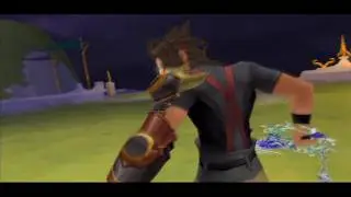 Terra vs Mysterious Figure (Unknown) - Birth By Sleep