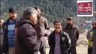 People who suffered losses in the Chishoti cloudburst are still wandering helplessly. 
