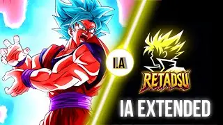 STR Super Saiyan Blue Kaioken Goku (AI Extended By Retadsu) Dragon Ball Z Dokkan Battle