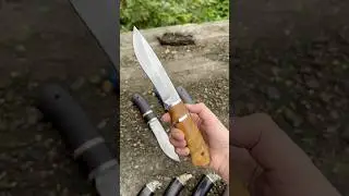 Охотничий нож &laquo;Комбат&raquo; из стали D2 и VG-10 #knifeworld #topsknives #knife #ножи #нож #нождляохоты