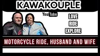 Motorcycle Ride, Husband And Wife