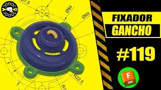#119 Fixador Gancho | Fusion | Projeto Raiz