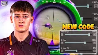 ICY PUBG 🤯 New Update 4.2 | International Level Sensitivity Setting Revealed 🎯 Zero Recoil Code