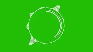 Green screen Dj visualizer timplat audio music spectrum video VFX