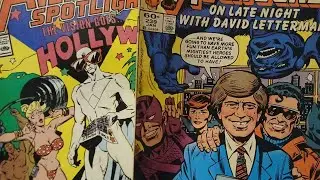 Famous Friends! #avengers #superheroes #spiderman #comicbooks #comedy #davidletterman #marvel #funny
