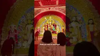Subho Saptami &hearts;️ #colourfulstars #durgapuja #shorts