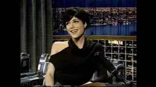 Selma Blair on Late Night January 22, 2002