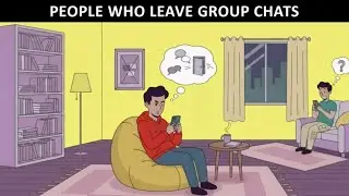 The psychology of people who  Leave Group Chats Without Saying Goodbye