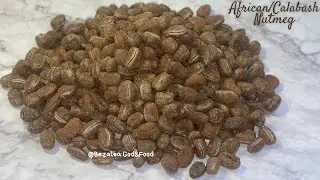 How to PRESERVE Calabash/African Nutmeg (Wideaba)