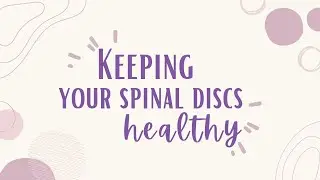 Keeping Your Spinal Discs Healthy | Scordilis Chiropractic