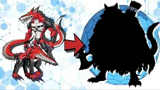 FANGMON Shinka! HANTSUMON Evolution Line!