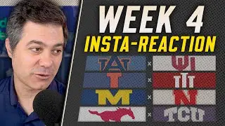 Reacting to EVERY Big Game & Storyline from College Football Week 4