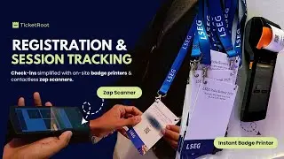 How Event Teams Use Badge Printing & ZAP Scanning On-Site?