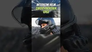 Interkom Helm - Cardo Packtalk Edge #interkom #cardopacktalk