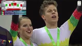 Walgode & Walgode - Medal Ceremony at Europeans 2022, Andorra