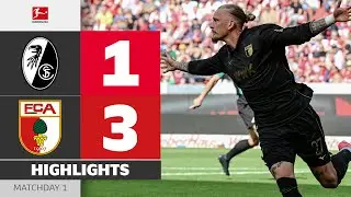 Augsburg Steals Three Points! | SC FREIBURG - FC AUGSBURG | Highlights | MD 1 &ndash; Bundesliga 2025/26