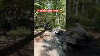 Always gotta find mud 😎 #atv #atvlife #offroad #mud #outdoors #quad #fun #viral