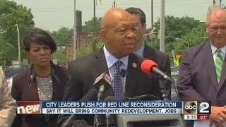 Baltimore City leaders push for Red Line reconsideration