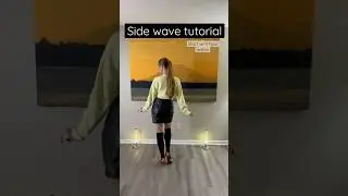 Bachata sensual 💛 side wave tutorial #bachata #bachatasensual #bachatadance #dance