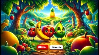Fun Fruit Adventures: Learn & Spell with Animated Friends!.
