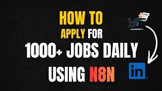 Как я создал ИИ, который ежедневно обрабатывает более 1000 вакансий в LinkedIn (n8n Workflow)
