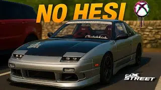 Nissan 180SX No Hesi | CarX Street Xbox | steering wheel Gameplay