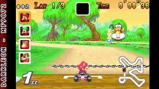 Game Boy Advance - Mario Kart - Super Circuit &copy; 2001 Nintendo - Gameplay