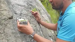 Lineation measurement and movement direction