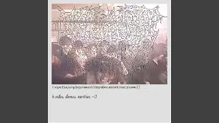 i am an artist (very first demo)
