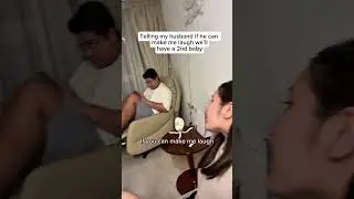 How dare he😓 #baby #couple #christmascomedy #funny