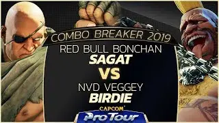 RED BULL Bonchan (Sagat) vs NVD Veggey (Birdie) - Combo Breaker 2019 Day 2 Pools - CPT 2019