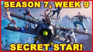 Fortnite Season 7 Week 9 Secret Star Location