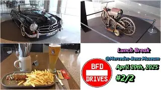 🚗 Lunch Break at the Mercedes Museum Stuttgart ⛔️ 20.04.2025 🚦 Part 2 of 2 🚘