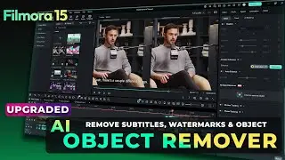 Filmora 15 AI Object Remover Tutorial | Remove Anything from Videos