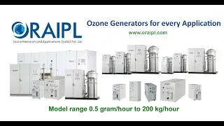 ORAIPL - Ozone Generators for Water Treatment, Sewage Treatment, Water Recycling, Air Purification