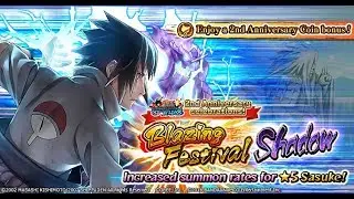 [Naruto Blazing] 2000 PEARLS Blazing Festival Shadow Summons #2 | Naruto Ultimate Ninja Blazing