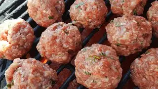 Smoked Over the Top Meatballs