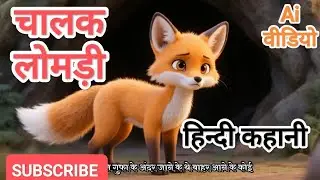 चालक लोमड़ी #शेर #लोमड़ी #जंगल #कहानी #MagicLightai #MagicLight